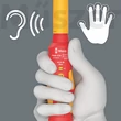 Wera 7516 VDE szigetelt Kraftform Safe-Torque Speed nyomaték csavarhúzó 2.4...4.0 Nm