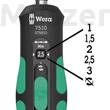 Wera 7510-14 Kraftform Safe-Torque Speed nyomaték csavarhúzó készlet 1-3 Nm