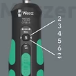 Wera 7515/16 Kraftform Safe-Torque Speed Universal 1 nyomaték csavarhúzó 2-6 Nm