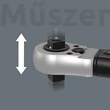 Wera Click-Torque C 3  nyomatékkulcs áttolható menesztős racsni irányváltóval 1/2