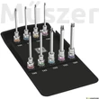Wera 8767 C Torx HF 3 Zyklop Bit Socket Set, gépi dugókulcs Torx készlet szerszámtartó funkcióval 9 db, 1/2