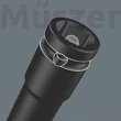 Wera 8790 C Impaktor Deep Set 1, gépi dugókulcs készlet 11 db, 1/2