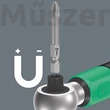Wera Safe-Torque A 2 Set 1 nyomatékkulcs készlet dugókulcsokkal és irányváltóval 1/4