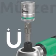 Wera Safe-Torque A 2 Set 1 nyomatékkulcs készlet dugókulcsokkal és irányváltóval 1/4