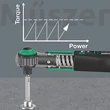 Wera Safe-Torque A 2 Set 1 nyomatékkulcs készlet dugókulcsokkal és irányváltóval 1/4