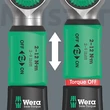 Wera Safe-Torque A 2 Set 1 nyomatékkulcs készlet dugókulcsokkal és irányváltóval 1/4
