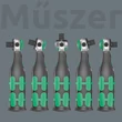 Wera 8009 Zyklop Pocket Set 2 racsnis szerszámkészlet