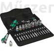 Wera 8100 SA 9 Zyklop Speed Rachet Set collos racsnis szerszámkészlet, 28 db