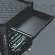 Wera 9700 szerszámos kocsi 94 db szerszámmal