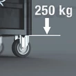 Wera 9700 szerszámos kocsi 94 db szerszámmal