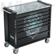 Wera 9702 Stainless XXL 2, szerszámos kocsi 202 db szerszámmal