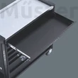 Wera 9702 Stainless XXL 2, szerszámos kocsi 202 db szerszámmal