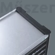 Wera 9702 Stainless XXL 2, szerszámos kocsi 202 db szerszámmal