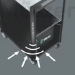 Wera 9702 Stainless XXL 2, szerszámos kocsi 202 db szerszámmal