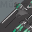 Wera 9713 Foam Insert Hex Scredriver Set 1, imbusz csavarhúzó készlet, metrikus, 12 db