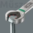 Wera 9735 Foam Insert 6007 Joker Set 1, csillag-gyűrűs villáskulcs készlet, metrikus, 12 db