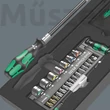 Wera 9750 Kraftform Kompakt és ToolCheck_PLUS szerszámkészlet habbetétben