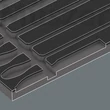 Wera 9783 Foam Insert Pferd File Set 1, reszelő készlet, metrikus, 6 db