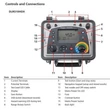 Megger DLRO-10HDX-DH4C-P2 Ducter ellenállásmérő DH4-C mérővezetékkel