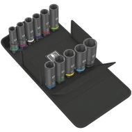 Wera 8790 C Impaktor Deep Set 1, gépi dugókulcs készlet 11 db, 1/2"