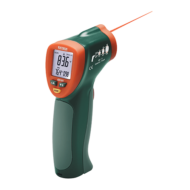 Extech 42510A Mini infrahőmérő széles méréstartománnyal, 12:1, 650 Celsius