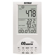 Extech CO220 Beltéri, asztali kivitelű levegőminőség CO2 monitor