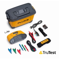 Fluke 1674FC SCH FTT univerzális érintésvédelmi műszer és Fluke TruTest szoftver