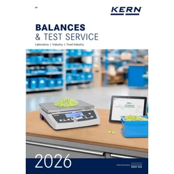 2026 Kern mérlegek teljes katalógusa