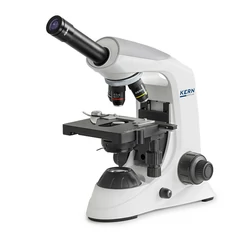 Kern OBE 131 biológiai mikroszkóp Monokuláris Megvilágítás típusa (áteresztő): LED Nagyító objektívek: 4x / 10x / 40x / 100x