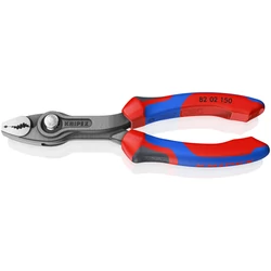 KNIPEX 82 02 150 TwinGrip csúszócsuklós markoló fogó, KnipexTend kétkomponensű nyéllel, 150 mm