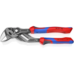 KNIPEX 86 02 180 Cobra vízpumpa-fogó, fogókulcs és csavarkulcs 0-46 mm, többkomponensű nyéllel, 180 mm