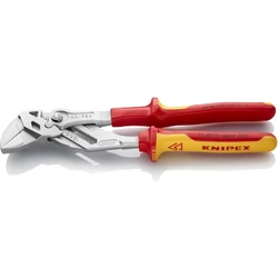 KNIPEX 86 06 250 VDE 1000 V szigetelt fogókulcs és csavarkulcs 0-52 mm, 250 mm