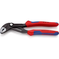 KNIPEX 87 02 180 Cobra Hightech cső- és vízpumpafogó, komfort markolat, 0-42 mm, 180 mm