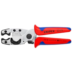 KNIPEX 90 25 20 csővágó többrétegű csövekhez és védőcsövekhez, Ø 26 mm-ig illetve 35 mm-ig
