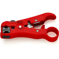 KNIPEX 16 60 06 SB szigetelés eltávolító szerszám RG59, RG6, RG7 és RG11 koax kábelekhez