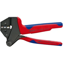 KNIPEX 97 43 06 krimpelő rendszerfogó szigetelt kábelsarukhoz és dugókhoz, 0,5...6,0 mm2