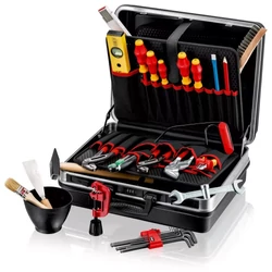 KNIPEX 00 21 05 HK S &quot;Basic&quot; vízszerelő szerszámkészlet 23 db-os
