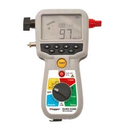Megger DLRO-H200 mikro-ohmmérő műszer