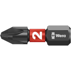 Wera 851/1 IMP DC PH DIY Impaktor PH Bit, impaktor bit fej, kereszthornyos (PH), PH 2 x 25 mm