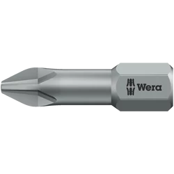 Wera 851/1 TZ Bit, torziós kereszthornyos (PH) bit, PH 2 x 25 mm