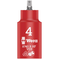 Wera 8740 A VDE HF Zyklop imbusz dugókulcs, 1/4&quot; csatlakozás, 4 x 45 mm