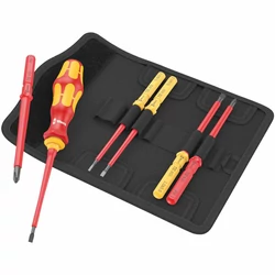 Wera Kraftform Kompakt VDE 7 Universal 1 Tool Finder szigetelt csavarhúzó készlet