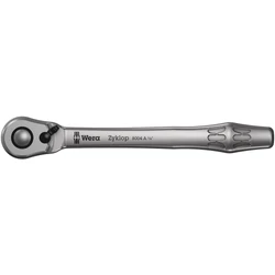 Wera 8004 A Zyklop Metal Rachet fém átkapcsolós racsnis behajtó szerszám, 1/4" x 141 mm