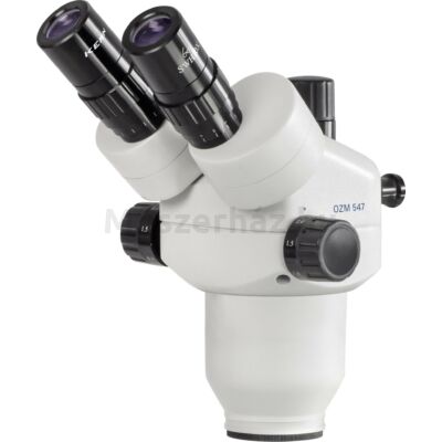 Kern Sztereo zoom mikroszkóp fej, 0.6x/5.5x, Binokuláris (OZP-5)