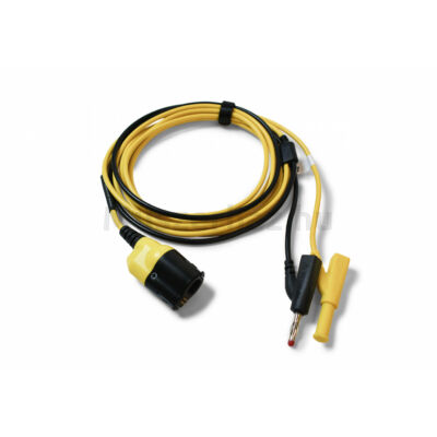 Pico TA407 BNC+ Prémium mérővezeték, BNC-4mm, 3m, sárga