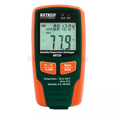 Extech RHT20 Hőmérsékletmérő és páratartalom adatgyűjtő