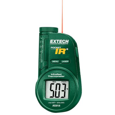 Extech IR201A Zseb infrahőmérő, 6:1, 270 Celsius