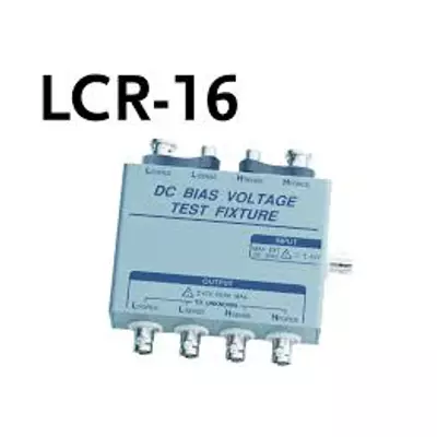 GW Instek LCR-16	(+/-)45V DC Bias feszültség doboz (LCR-6000 sorozathoz)