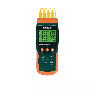 Extech SDL200 Hőmérsékletmérő műszer és adatgyűjtő, 4CH