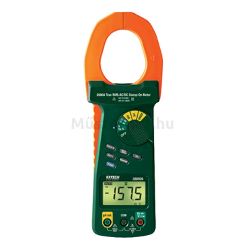 Extech 380926 - 2000A AC/DC True RMS digitális lakatfogó CAT IV
